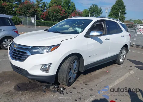 2019 Chevrolet Equinox Premier z USA, uszkodzony, nr VIN 2GNAXPEX3K6142116